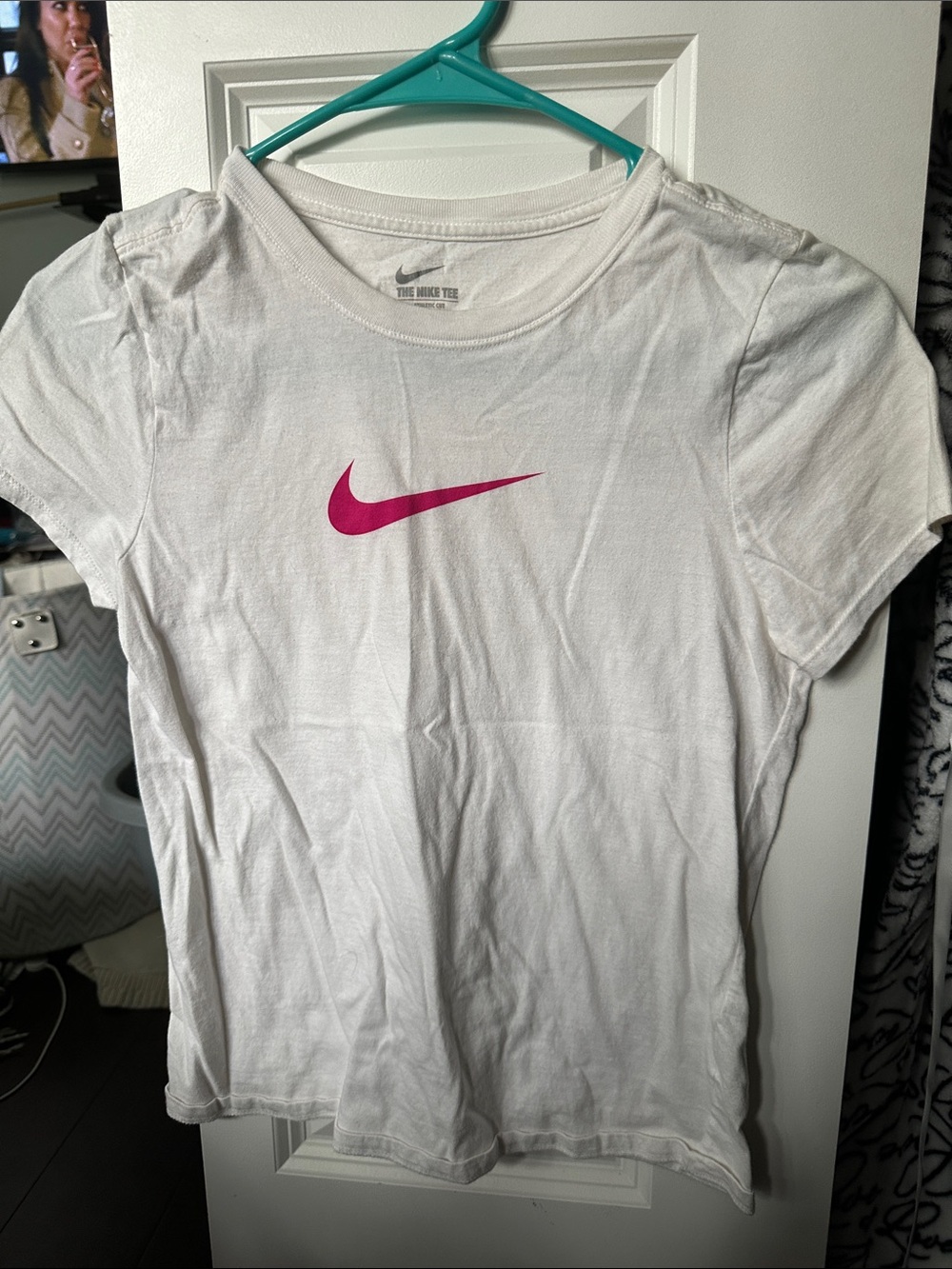 White Nike top